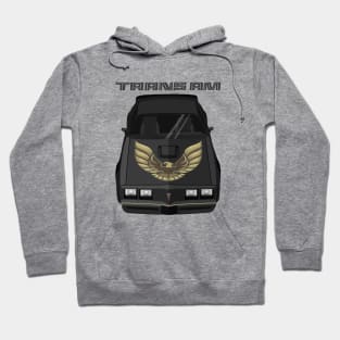 Firebird Trans Am 79-81 - black and gold Hoodie